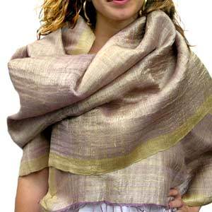 Wild Silk Shawl